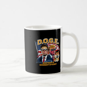 Doge D.o.z.B. Amerika wieder effizient machen Trum Kaffeetasse