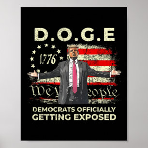 Doge-Demokraten standen Trump offiziell 2 offen Poster