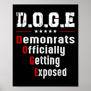 Doge-Demokraten werden offiziell verfügbar Poster