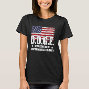 DOGE Department of Government Efficiency D.O.G.E. T-Shirt