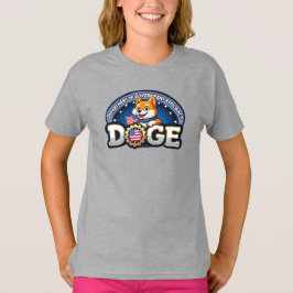 DOGE Department of Government Efficiency Girls T-Shirt
