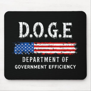 Doge Department of Government Efficiency Mousepad