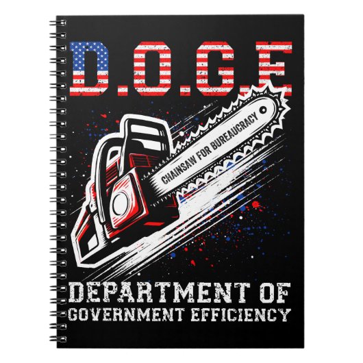 DOGE Department of Government Efficiency Notizblock (Vorderseite)