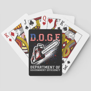 DOGE Department of Government Efficiency Spielkarten