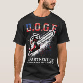 DOGE Department of Government Efficiency T-Shirt (Vorderseite)