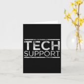Doge des technischen Supports Karte (Gelbe Blume)