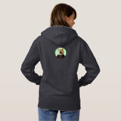 Doge Dog als DOGE-Typ Hoodie (Schwarz voll)