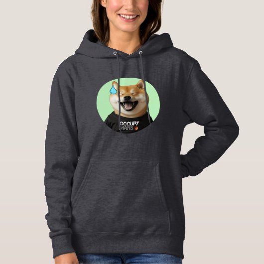 Doge Dog als DOGE-Typ Hoodie (Vorderseite)