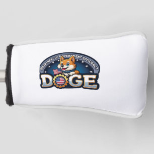 Doge Dog des Ministeriums für Regierungseffizienz Golf Headcover
