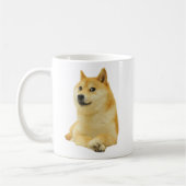 Doge Dog Meme Tasse doppelseitig (Links)