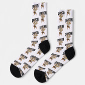 Doge Dog Socken (Linkes Detail)