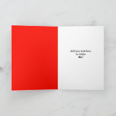 Doge Dogright Doggo Dog Weihnachtsmeme Karte rot (Innenseite)