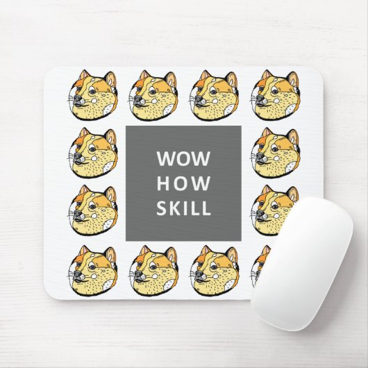 Doge-Fähigkeit Mousepad (Mit Mouse)