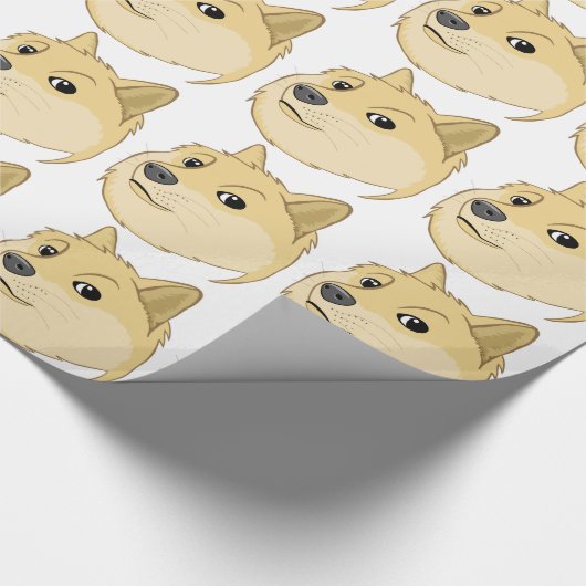 Doge Geschenkpapier (Ecke)