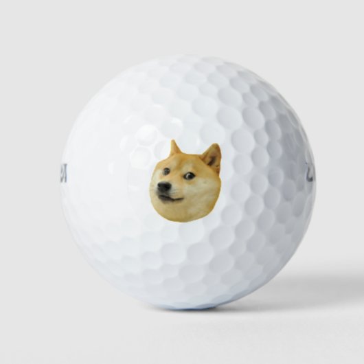 Doge Golf Balls Golfball (Vorderseite)