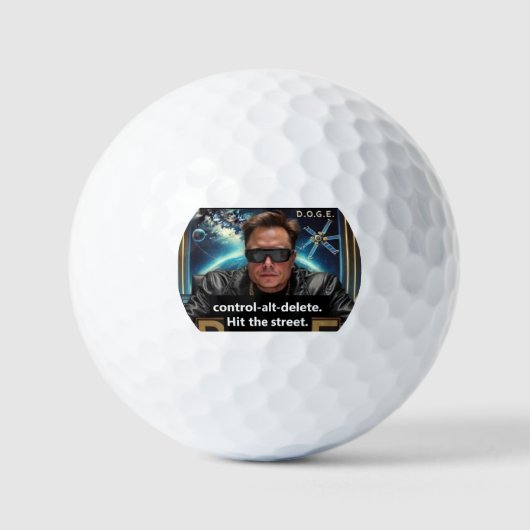 DOGE Golf Balls Golfball (Vorderseite)