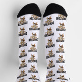 Doge Hund Socken (Oben)