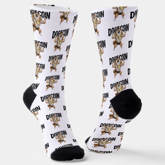 Doge Hund Socken (Gewinkelt)