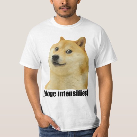 Doge intensiviert Mem Doggo Shiba Inu #Dogright T-Shirt (Vorderseite)