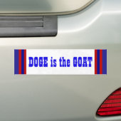 DOGE ist das Beste GOAT-Konzept der öffentlichen E Autoaufkleber (Auf Auto)