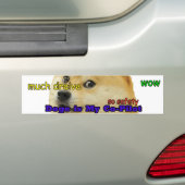 Doge ist mein Kopilot Autoaufkleber (Auf Auto)