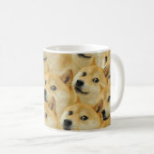 Doge-Kaffee-Tasse Kaffeetasse (VorderseiteRechts)