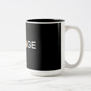 Doge-Kaffee-Tasse Zweifarbige Tasse