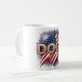 DOGE KAFFEETASSE (Vorderseite Links)
