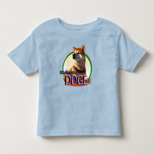 Doge Kleinkind T-shirt (Vorderseite)