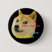 Doge-Knopf Button (Vorderseite)