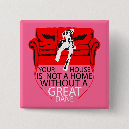 Doge Kühlschrankmagnet Button (Vorderseite)