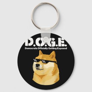 Doge Meme-Demokraten werden offiziell freigesetzt  Schlüsselanhänger