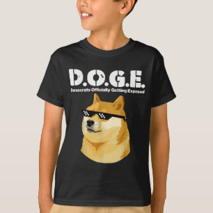 Doge Meme-Demokraten werden offiziell freigesetzt T-Shirt