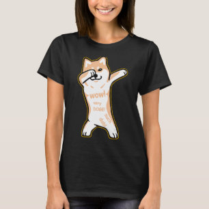 DOGE Meme Shirt - DABBING SHIBA INU Dab Hund