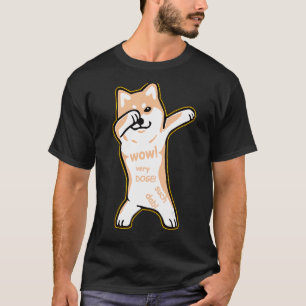 DOGE Meme Shirt - DABBING SHIBA INU Dab Hund