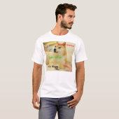 Doge Meme - T-Shirt (Vorne ganz)