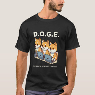 DOGE - Ministerium für Regierungseffizienz Shiba I T-Shirt