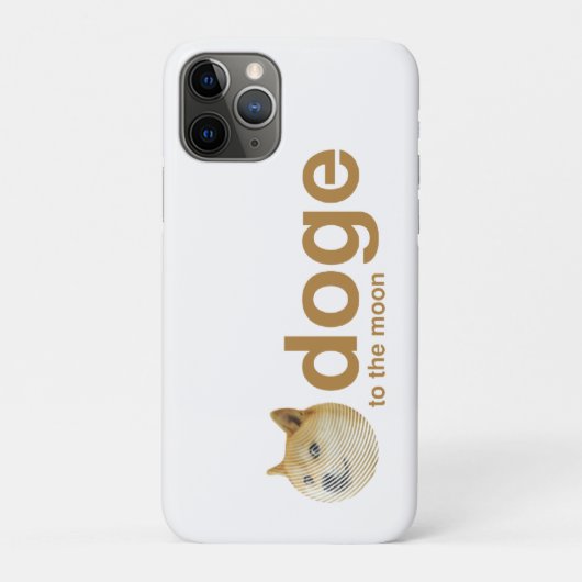 Doge, Münze, Dogenmünze, Dogecoin Case-Mate iPhone Hülle (Rückseite)