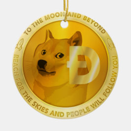 Doge-Münzen-Kreis-hängende Verzierung Keramikornament