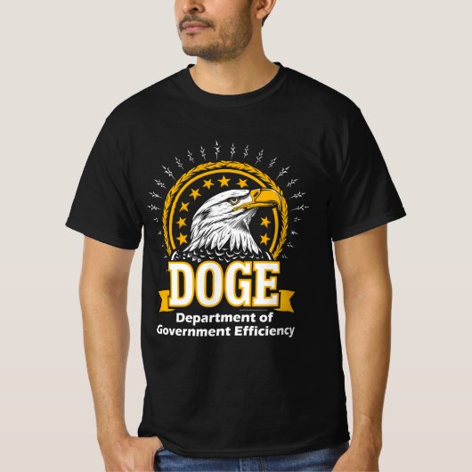 DOGE Präsident Donald Trump 47. Funny Meme Zitat T-Shirt (Vorderseite)