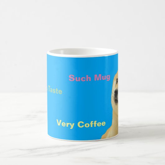 Doge-Redewendungens-Tasse Kaffeetasse (Mittel)