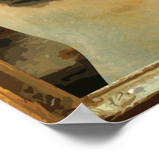 Doge Regal Poster (Ecke)