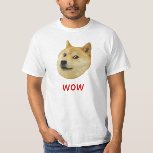 Doge sehr wow viel Hund solches Shiba Shibe Inu T-Shirt (Vorderseite)