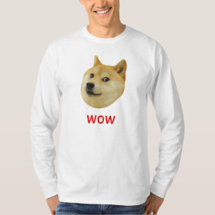 Doge sehr wow viel Hund solches Shiba Shibe Inu T-Shirt