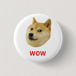Doge sehr Wow viel Hund wie Shiba Shibe in u Button