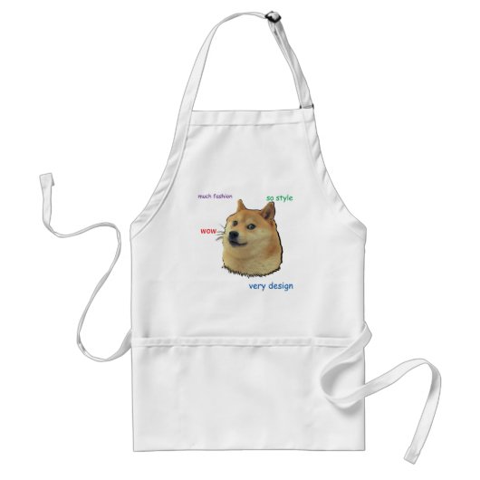 Doge. So Shibe Schürze (Vorne)