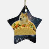 Doge Space-Taco-Mem Keramikornament (Rechts)