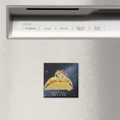 Doge Space-Taco-Mem Magnet (In Situ (Geschirrspüler))