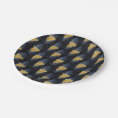 Doge Space-Taco-Mem Pappteller (Schrägansicht)