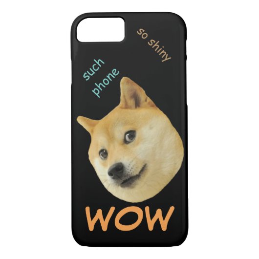 Doge Telefone Case-Mate iPhone Hülle (Rückseite)
